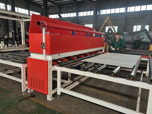 دستگاه برش تخته گچی 3 متری سفارشی‌سازی شده برای مشتریان روسی