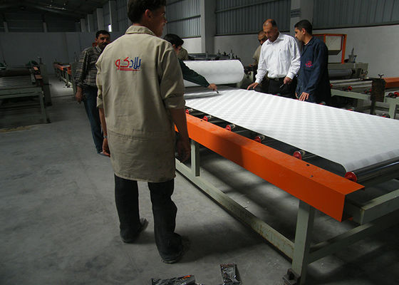 قیمت خوب دو طرفه کاملا اتوماتیک لامیناسیون ماشین برای Pvc گیتس سقف تخته آنلاین