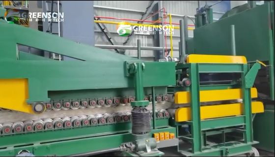 قیمت خوب 10-15 متر در دقیقه سرعت خط تولید تخته پشم معدنی آنلاین