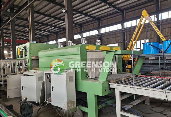 قیمت خوب فرآیند تولید اتوماتیک ماشین پشم سنگ تولید بالا برای ضخامت 50-200 میلی متر آنلاین