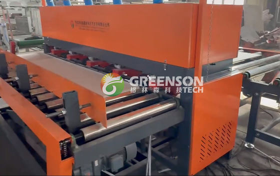 قیمت خوب ظرفیت کوچک PVC دستگاه تخته گچ لمینت 600x600 کاشی ساخت کاشی گچ آنلاین