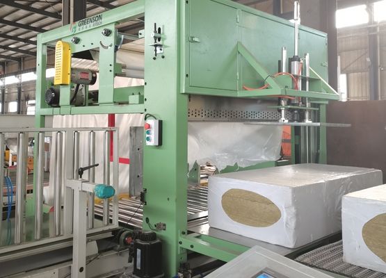 قیمت خوب خط تولید اتوماتیک پانل پشم سنگ با کنترل PLC آنلاین