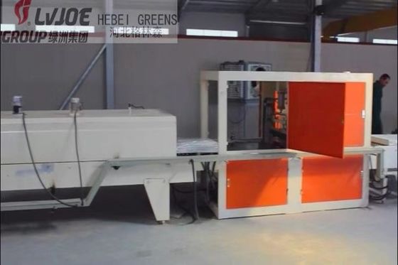 قیمت خوب 15m/min سرعت تولید کاملا خودکار دستگاه های سقف گچ تولید کننده آنلاین