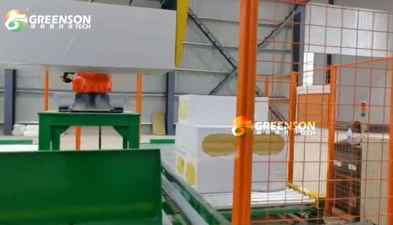 خط تولید پنل پشم سنگ ماشین کاربری پشم بازالت چین