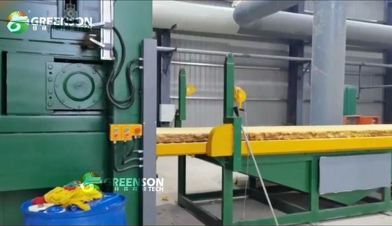 80-200kg/m3 چگالی مواد خام خط تولید پشم سنگ با تکنولوژی کنترل پیشرفته PLC
