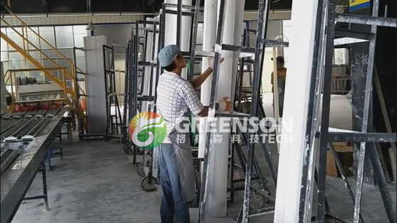 مواد ساختمانی گچ گچ کارنیز ماشین آلات خط تولید 42-150 M برای ظرفیت تولید بالا