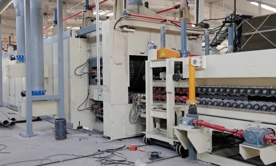 خط تولید عایق پشم صخره ای با کنترل PLC
