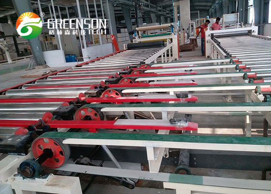 دستگاه کاشی سقفی PVC گچ کوچک ساخت دستگاه کاشی های سقفی PVC