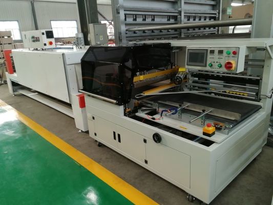قیمت خوب 1200*600 میلی متر کاشی های سقفی کاملاً خودکار ساخت ماشین با چسب آب برای فیلم PVC آنلاین