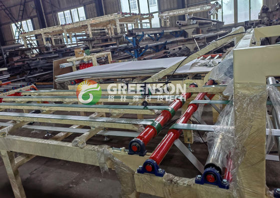 قیمت خوب High Precision PVC Film Lamination Machine with Automated Operation and 1 Year Warranty for Gypsum Ceiling Tile Production آنلاین