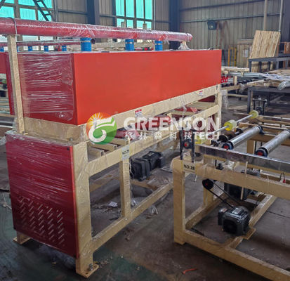 قیمت خوب دستگاه لامیناسیون کاملا اتوماتیک کنترل شده توسط PLC برای کاشی های سقف 2x2 پی وی سی با سرعت 15m / min آنلاین