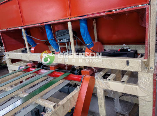 قیمت خوب دستگاه لمینت تخته گچی تمام اتوماتیک با عرض لمینت 1300 میلی‌متر، سرعت قابل تنظیم و 1 سال گارانتی آنلاین