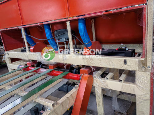 ماشین لامیناسیون کاملا اتوماتیک گچ با سیستم کنترل PLC، 1300mm حداکثر عرض لامیناسیون و سرعت 15m / min