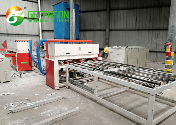 قیمت خوب PLC کنترل ماشین آلات برش هیئت مدیره گچ 600 * 600 ماشین آلات تولید هیئت مدیره گچ آنلاین
