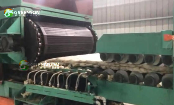 قیمت خوب خط تولید پشم صخره ای با عرض صفحه 1200-2400mm، 80-200kg / m3 تراکم و پشتیبانی مهندس خارجی آنلاین