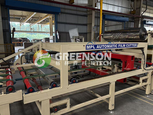 قیمت خوب دستگاه لمینیت تخته گچی PVC با عرض لمینیت موثر 1300 میلی‌متر، سرعت 15 متر در دقیقه و ظرفیت 2 تا 6 میلیون متر مربع برای تولید تایل سقف گچی آنلاین