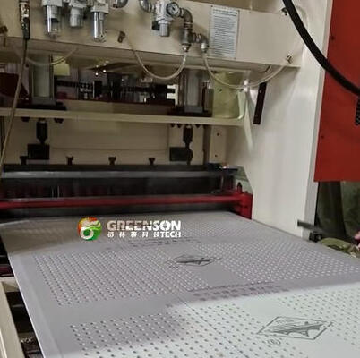 دستگاه سوراخ کردن گچ با فشار 160 کیلوگرم برای ضخامت 20 میلی متر و اشکال سوراخ قابل تنظیم
