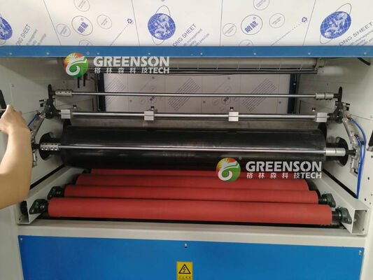 قیمت خوب ماشین لامیناسیون کاملا اتوماتیک با سرعت تولید 5-17m / min، کنترل PLC و چسب ذوب گرم PUR سازگار با محیط زیست برای گچ آنلاین