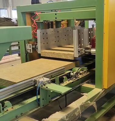 قیمت خوب خط تولید پشم سنگ کوپول گاز طبیعی با کنترل PLC برای تخته های پشم معدنی با ضخامت 30-200 میلی متر آنلاین