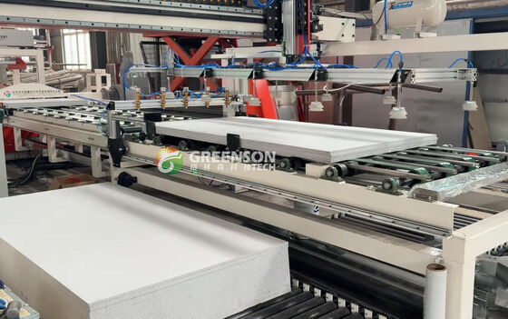 قیمت خوب High Efficiency Gypsum Board Cutting Machine / Gypsum Board Stand Machine Low Noise آنلاین