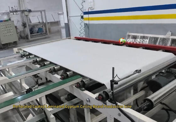 قیمت خوب خط رنگ آمیزی کاشی سقف گچی با فرکانس متغیر PLC برای تکمیل سطوح تزئینی آنلاین